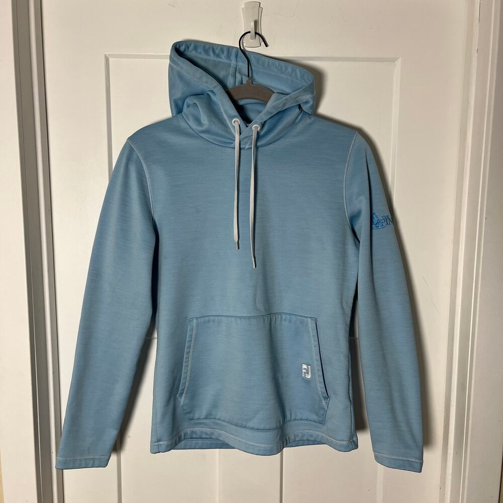 FootJoy Hoodie Light Blue The Pines Logo Women's S